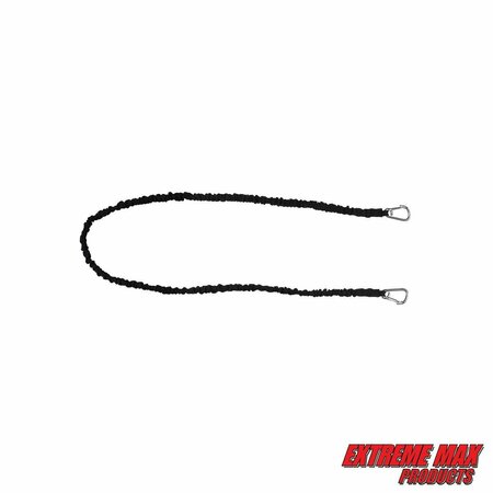 Extreme Max Extreme Max 3006.2897 BoatTector High-Strength Line Snubber&Storage Bungee Value-72" w Medium Hooks 3006.2897